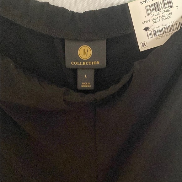 JM Collection Black Wide Leg Pants - Picture 5 of 12